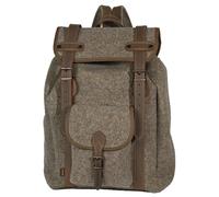 Sac à dos en loden Akah Buffalo Marron 15 L