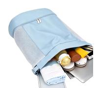 Sac à dos en maille avec cordon de serrage - Pochette légère et imperméable | Sac de voyage, de plage, de piscine pour homme et femme, pour sport, plage, natation, randonnée, football, basket-ball