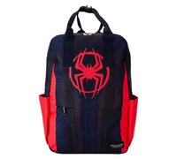 Sac Ã dos en nylon enfant Loungefly Marvel Spider-Verse Miles Morales Suit Bleu 28,75x43,75x12,5 cm
