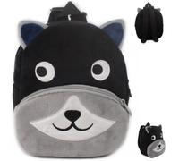 Sac À Dos En Peluche De Raton Laveur Pour Enfants De 1 À 3 Ans, Casse-Croûte Pour Garçons En Bas Âge, Pour L'école Maternelle