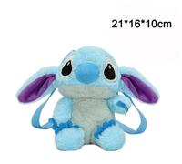 Sac à dos en peluche mignon de dessin animé Stitch de 21 cm, figurine d'anime en peluche, poupée Kawaii Stitch, sac à pour enfants3