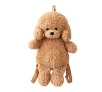 Sac à Dos en Peluche pour Chiots - Sac de Transport en Jouet Doux, Design Chien Mignon, Sac Rembourré Léger Avec Bretelles Confortables Pour Les Voyages Scolaires en Plein Air | Idéal Filles-