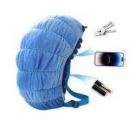 Sac à dos en peluche - Sac à dos Caterpillar en peluche nouveauté créative | Sac à dos léger avec fermeture éclair et bandoulière réglable pour école, travail, voyage, sac à dos pour et