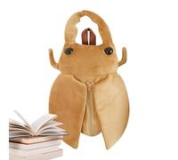 Sac à dos en peluche - Sac à dos créatif simulé de cerf - Scarabée rhinocéros - Sac à dos en peluche - Sac à dos mignon pour les voyages et l'utilisation quotidienne pour un usage quotidien, Stag