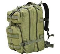 vidaXL Sac à dos en style militaire 50 L Vert olive - randonnée et camping