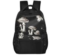 Sac à dos en tissu sergé de style moderne pour garçons et filles | Goblincore Dark Academia Mori Kei Alternative Esthétique