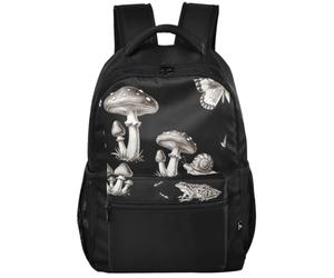 Sac à dos en tissu sergé de style moderne pour garçons et filles | Goblincore Dark Academia Mori Kei Alternative Esthétique
