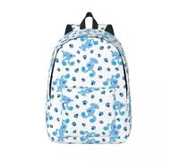 Sac à dos en toile motif chien bleu de Blue's Clues, ideal pour l'extérieur, le lycée, la randonnée, les voyages, pour ordinateur portable, pour homme et femme Noir