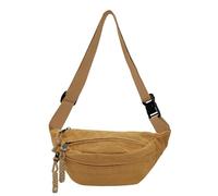 Sac à Dos En Velours CôTelé Pour Hommes Femmes, Sac De Taille Unisexe Avec 3 Poches ZippéEs Sangle Ceinture Ajustable Sac Taille LéGer Pour Course à Pied, L'EntraîNement RandonnéE (Cordon jaune)