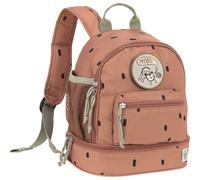 LÄSSIG Sac à Dos pour Enfant avec Sangle de Poitrine Sac à Dos pour Jardin 27 cm, 6,5 litres, 3 Ans/Mini Backpack Happy Prints Caramel