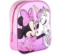 Disney Sac à dos enfant 3D Minnie – Fille Rose – Taille unique