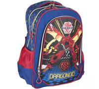 Sac À Dos Enfant 46 Cm Bakugan ? 2 Compartiments Zippés Multicolore TU