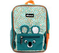 LES DEGLINGOS - Sac à Dos 2-en-1 avec Banane Amovible Berlingos le Koala, Bleu - Capacité 10 litres, hauteur 34 cm