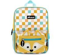 LES DEGLINGOS - Sac à Dos 2-en-1 avec Banane Amovible Cyranos le renard Moutarde - Capacité 10 litres, hauteur 34 cm