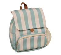 Sac à dos enfant Basco avec pochette isolante 6L rayé vert et beige - Atmosphera Créateur d'intérieur