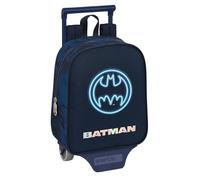 Safta Sac à dos à roulettes Batman Legendary 6 L 22x27x10 cm Bleu Enfants