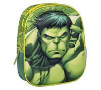 Sac à dos enfant - Cerda - Marvel Avengers - Hulk Bobblehead 3D - Vert - Maternelle