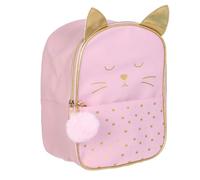 Sac à Dos Enfant Chat Rose et Doré - CATHY