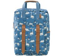 Fresk Sac à dos enfant Dinosaure Grand Bleu/Beige/Marron TU
