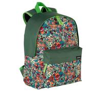 Sac à dos école Minecraft Crazy - poche principale et poche avant - adaptable aux chariots - compartiment pour ordinateur et intérieur doublé - bretelles et dos rembourrés - 39x30x14 cm - Toybags