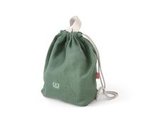Sac à dos enfant en gaze de coton buddy vert TU