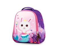 Sac à Dos Enfant FANDARE pour Filles et Garçons 2-7 Ans, Cartable Léger avec Bretelles et Sangle de Poitrine, Petit Sac d'École Maternelle Anti-Dérapant et Imperméable pour Voyage Lapin Sirène