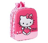 Safta Sac à dos Hello Kitty 3D adaptable chariot nettoyage facile polyvalent confortable