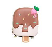 Sac à dos enfant JJDFW Candy, adorable sac d'école pour garçons et filles, motif glace amusant, double bandoulière, saveur enfance