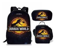 Sac à dos enfant Jurassic World 3 - Toile - Multicolore - Léger et portable