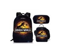 Sac à dos enfant Jurassic World 3 - Toile - Multicolore - Léger et portable