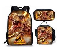 Sac à dos enfant Jurassic World 3 - Toile - Multicolore - Léger et portable05