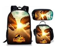 Sac à dos enfant Jurassic World 3 - Toile - Multicolore - Léger et portable10
