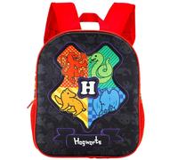 Harry Potter Dark Shield-Sac à Dos 3D Petit, Noir