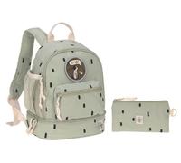Sac à dos enfant - Lässig - Happy Prints - Olive clair - 100% polyester - 23x27x15cm