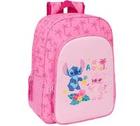 Sac À Dos Enfant Lilo & Stitch 19l Thème Tropical Aloha 42 Cm Rose TU