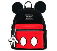 Loungefly Mini sac à dos Mickey Mouse à oreilles Noir
