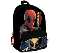 Sac À Dos Enfant Marvel Deadpool & Wolverine 22 L 41x29x17 Cm Noir TU