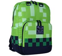 Sac à Dos Enfant,Minecraft Sac D'école Cartable Maternelle, Cartable de Grande Capacité Imperméable ,Vert
