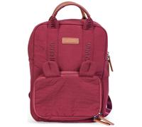 Childhome - Sac à dos My First Bag Mini Club Urban - 7L, coton, pochette isotherme, bordeaux