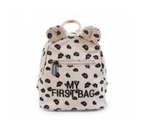 Childhome Sac à dos enfant My First Bag – deux compartiments, déperlant, boucle amovible – leopard