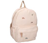 Sac à dos enfant Nostalgia Rayures avions beige (36 cm)
