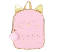 Sac à Dos Enfant - PARIS PRIX - Modèle Chat - 28cm - Rose - Primaire