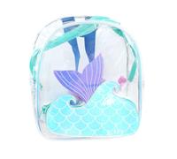 Sac à Dos Enfant - PARIS PRIX - Sirène - 25cm - Vert & Violet - 2 Bretelles Ajustables