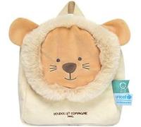 Sac à dos enfant Peluche Lion Doudou et Compagnie Unicef G