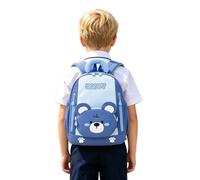 Sac À Dos Enfant, Sac à Dos Enfant avec Un Ourson en Dessin animé, Grande capacité, léger, idéal pour l'école et l'eau. Parfait pour Un Usage Quotidien.