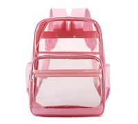 Sac A Dos Enfant - Sac à Dos Scolaire Transparent pour préserver la confidentialité, Grande capacité et caractéristiques Transparentes, en PVC, idéal pour Les élèves.
