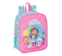 Safta Sac à dos Gabby's Dollhouse Confetti Mini 6 l 32x43x14 cm Rose Enfants