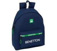 Sac à dos enfant - SAFTA - Benetton Green Day - Confortable - Résistant - Bleu