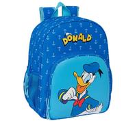 Sac à dos enfant - Safta - Disney Donald Duck - 32x12x38cm - Poches latérales - Double zip