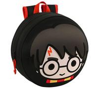 Sac Ã dos enfant Safta Harry Potter 3D Noir 31x31x10 cm